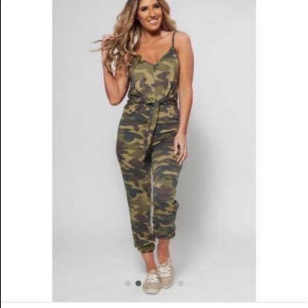 Camo jumpsuit